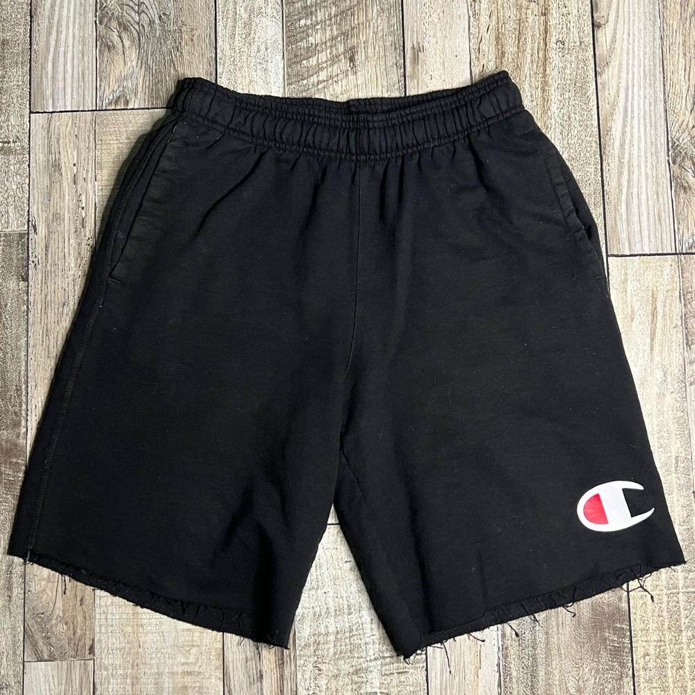 Champion Men's Black Drawstring Shorts